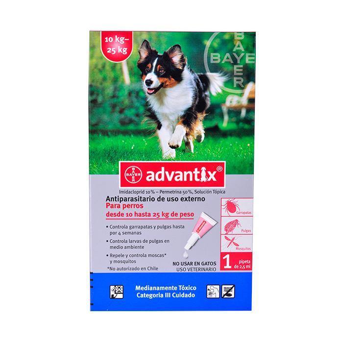 Advantix Pipeta x 2.5 ml|Bayer