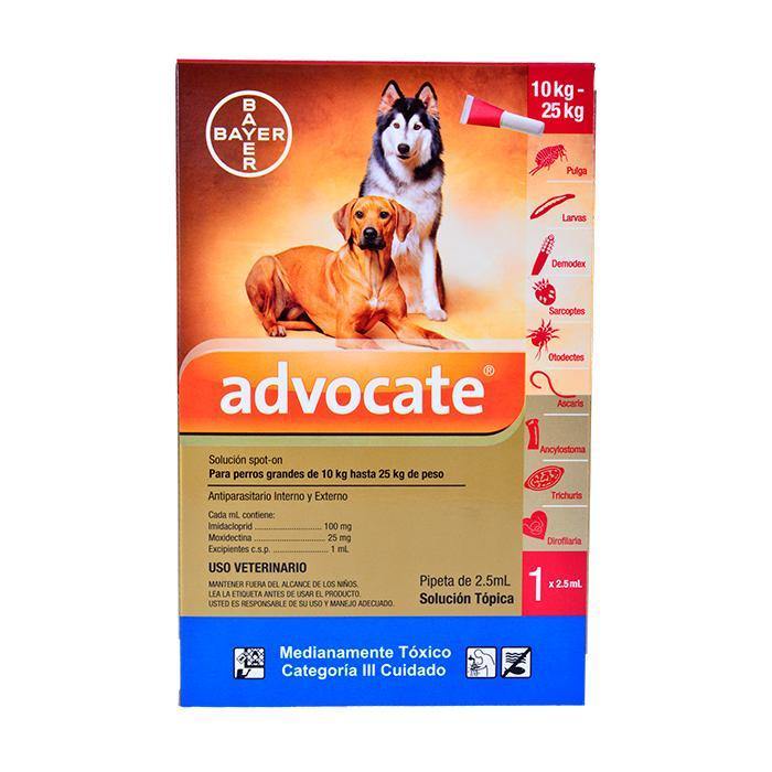 Advocate perros (10 kg - 25 kg)|Bayer