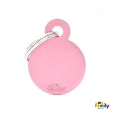 Placa de identificación para mascotas - Círculo pequeño BASIC - Accesorios Mascotas - Tierragro Colombia (5829547294870)