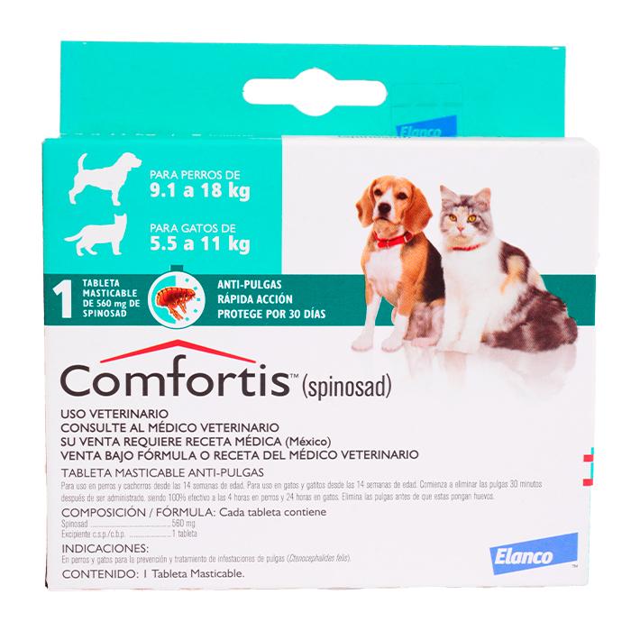 Comfortis 9.1 a 18 kg|Comfortis