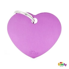 Placa de identificación para mascotas - Corazón grande BASIC - Accesorios Mascotas - Tierragro Colombia (5829496537238)