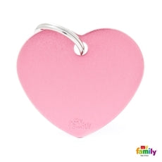 Placa de identificación para mascotas - Corazón grande BASIC - Accesorios Mascotas - Tierragro Colombia (5829496537238)