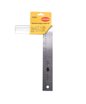 Escuadra acero inox mango zamak 10|Herragro