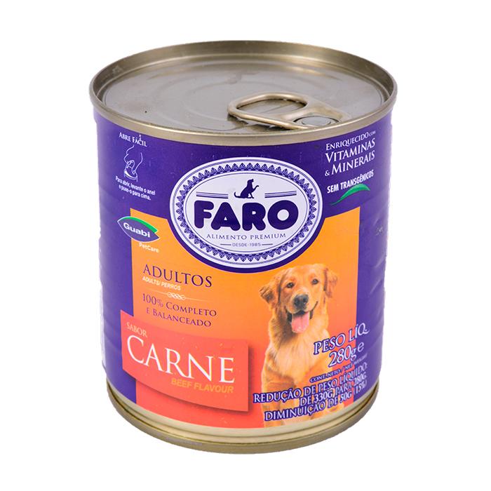 Faro adulto lata de carne x 280 gr|Logus