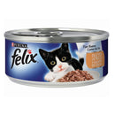 Felix lata filetes de pollo y salmón en salsa x 156 gr|Purina