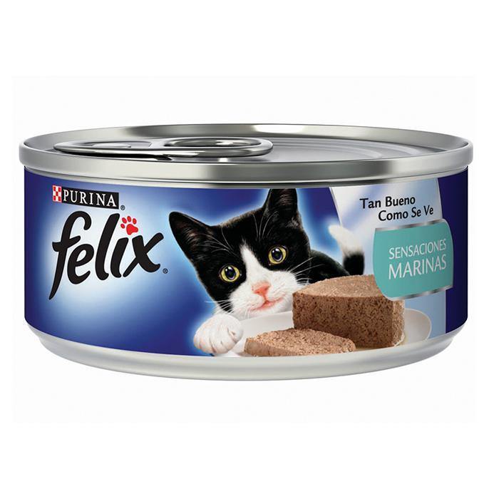 Felix lata paté sensaciones marinas x 156 gr - Nutrición Mascotas y Animales - Tierragro Colombia (5558126379158)