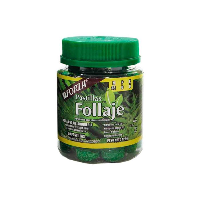 Forza Follaje 60 Pastillas|Fercon