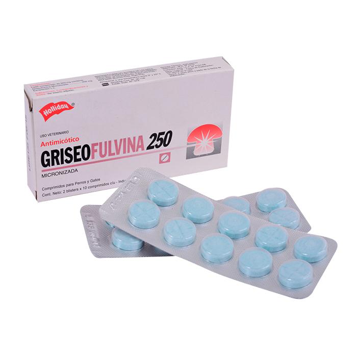 Griseofulvina x 250 mg (20 Tabletas)|Holliday