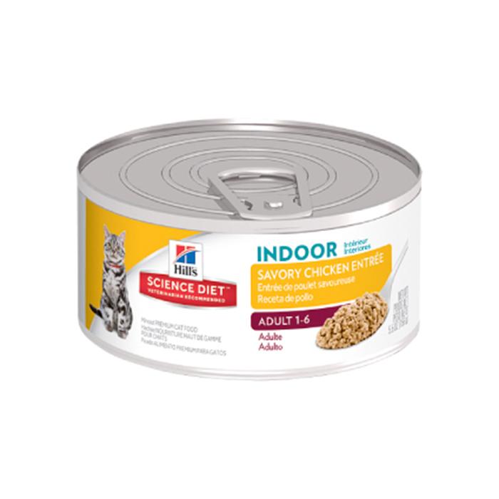 Hills gato adulto Indoor pollo x 156 gr|Hills