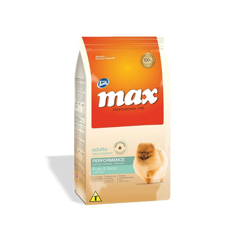 Max performance adulto raza pequeña x 2 kg|Total Max