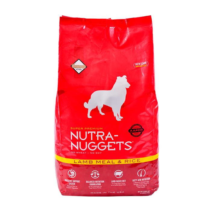 Nutra Nuggets Cordero y Arroz x 3 kg Nutrición Mascotas y Animales