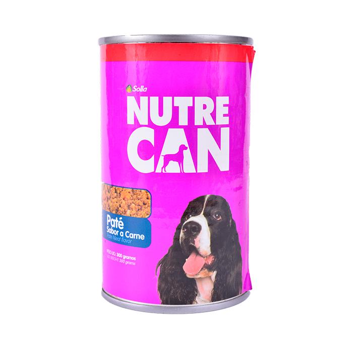 Nutrecan lata pate sabor a carne x 300 gr|Solla