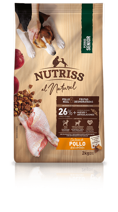 Nutriss Natural perro senior pollo 2 kg