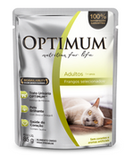 Optimum gato pouch adulto pollo x 85G|MARS