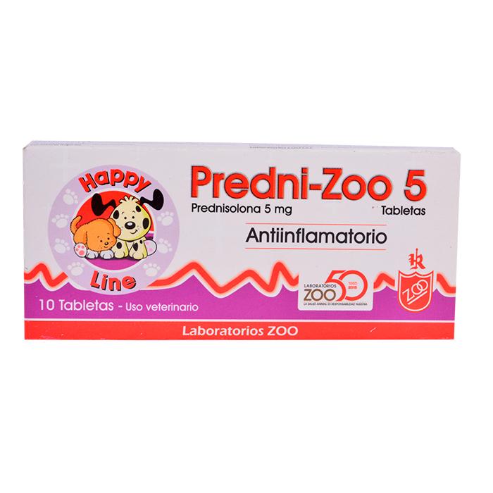 Predni-Zoo x 5 Mg (10 Tabletas)|Zoo