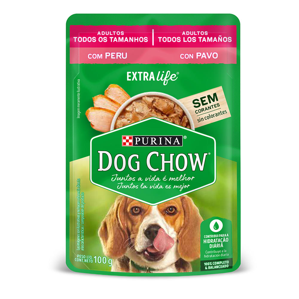 Pouch shop dog chow