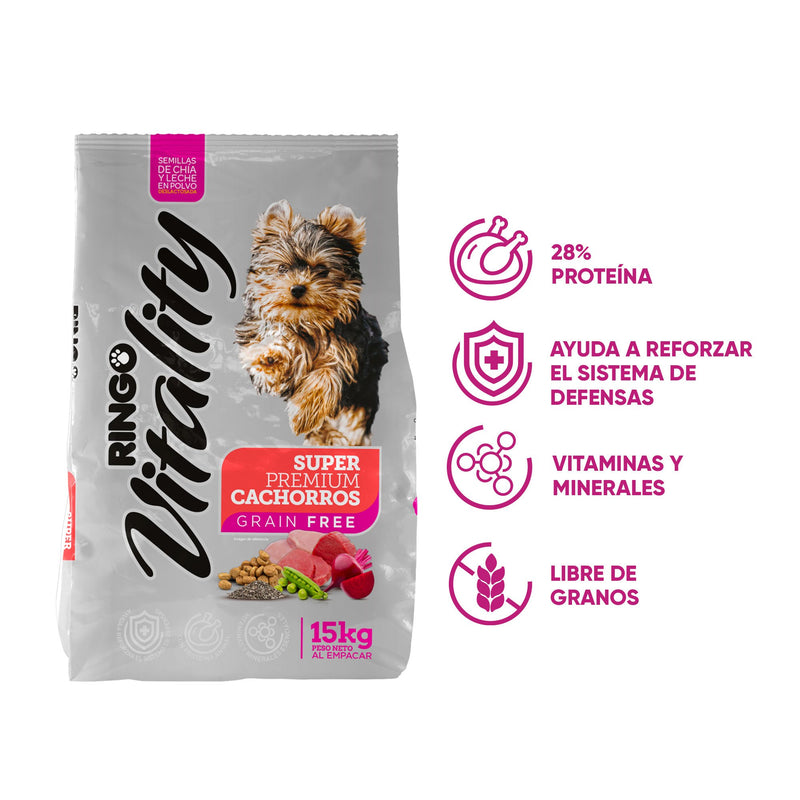 Ringo Vitality cachorro - Nutrición Mascotas y Animales - Tierragro Colombia (5575879164054)