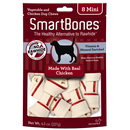 Smartbones chicken mini 8 pk|Gabrica