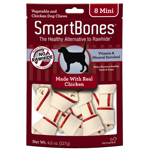 Smartbones chicken mini 8 pk|Gabrica