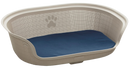 Casa para perro taupe